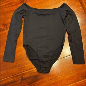 Stretchy Black Bodysuit